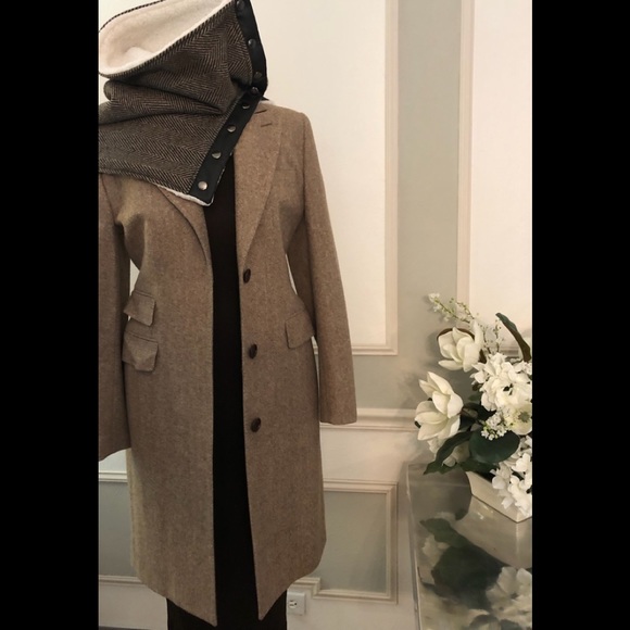 NWT- Lila Kass - Brown Midi Bodycon Dress - size XSmall - Picture 9 of 10